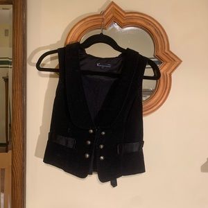 Black Tito and Titogirl velvet vest